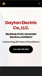 Mobile Screenshot of daytonelectricco.com